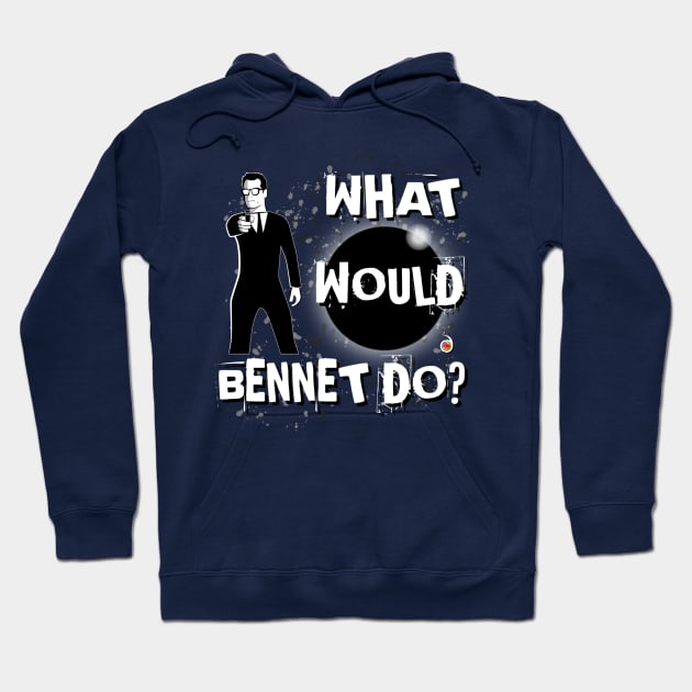 Heroes: What would Bennet do? Hoodie by rednessdesign